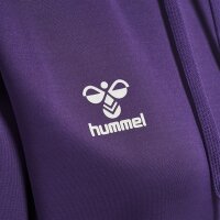 hummel Hmlcore Xk Poly Sweat Hoodie Damen - acai/white