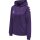 hummel Hmlcore Xk Poly Sweat Hoodie Damen - acai/white