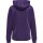 hummel Hmlcore Xk Poly Sweat Hoodie Damen - acai/white