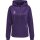 hummel Hmlcore Xk Poly Sweat Hoodie Damen - acai/white