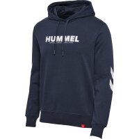 hummel Hmllegacy Logo Hoodie - blue nights