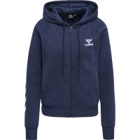 hummel Hmlnoni 2.0 Zip Hoodie Damen - peacoat