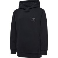 hummel Hmloffgrid Hoodie Kinder - jet black/forged iron