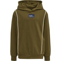 hummel Hmlditmer Hoodie Jungen - dark olive