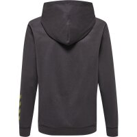 hummel Hmloffgrid Cotton Hoodie Kinder - forged iron/dark...