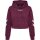 hummel Hmllegacy Cropped Hoodie Damen - grape wine