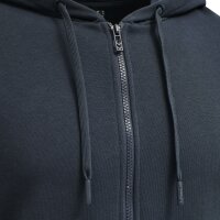 hummel Hmllegacy Zip Hoodie Plus - blue nights