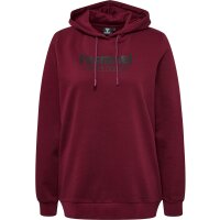 hummel Hmlbooster Hoodie Damen - cabernet