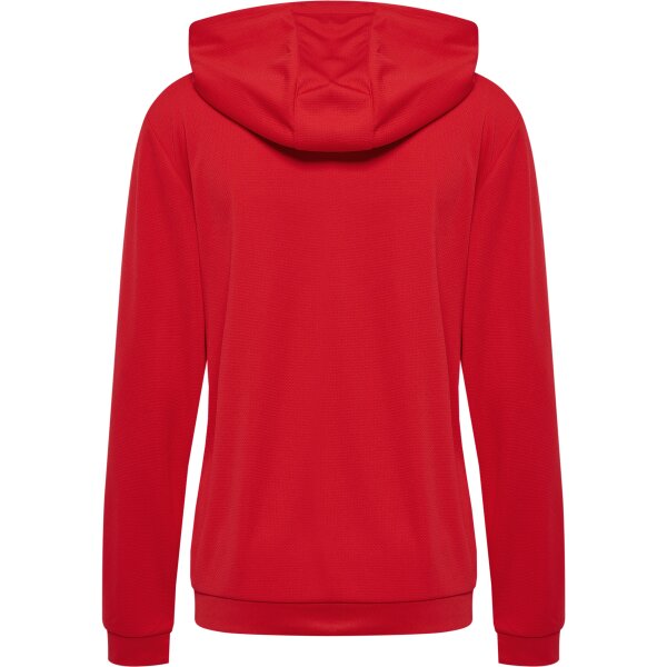 hummel Hmlauthentic Pl Zip Hoodie Damen - true red