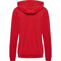 hummel Hmlauthentic Pl Zip Hoodie Damen - true red