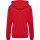 hummel Hmlauthentic Pl Zip Hoodie Damen - true red