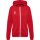 hummel Hmlauthentic Pl Zip Hoodie Damen - true red