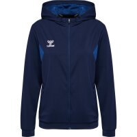 hummel Hmlauthentic Pl Zip Hoodie Damen - marine