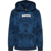 hummel Hmljump Aop Hoodie Jungen - black iris