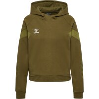 hummel Hmltravel Sweat Hoodie Damen - military olive