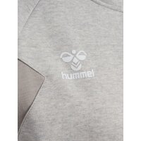 hummel Hmltravel Zip Hoodie Damen - light grey melange