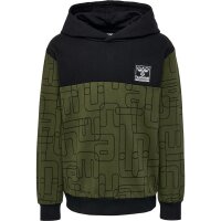 hummel Hmlequality Hoodie Jungen - olive night