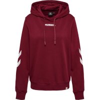 hummel Hmllegacy Hoodie Damen - cabernet