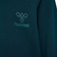 hummel Hmlfastwo Hoodie Kinder - deep teal