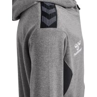 hummel Hmlauthentic Pl Zip Hoodie Kinder - grey melange