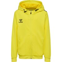 hummel Hmlauthentic Pl Zip Hoodie Kinder - blazing yellow