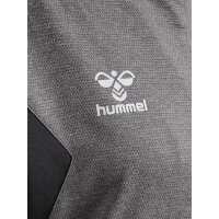 hummel Hmlauthentic Pl Zip Hoodie Damen - grey melange