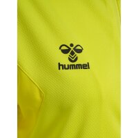 hummel Hmlauthentic Pl Zip Hoodie Damen - blazing yellow