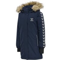 hummel Hmlleaf Tex Coat M&auml;dchen - black iris