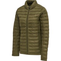 hummel Hmlred Quilted Trainingsjacke Damen - dark olive