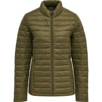 hummel Hmlred Quilted Trainingsjacke Damen - dark olive