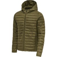 hummel Hmlred Quilted Hood Trainingsjacke Herren - dark...