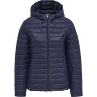 hummel Hmlred Quilted Hood Trainingsjacke Damen - marine