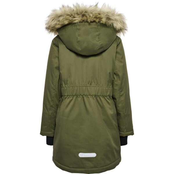 hummel Hmlalma Tex Coat Mädchen - olive night