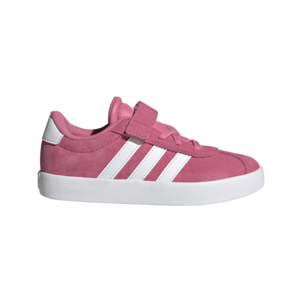 adidas VL Court 3.0 Sneaker Kinder - rosa/weiß