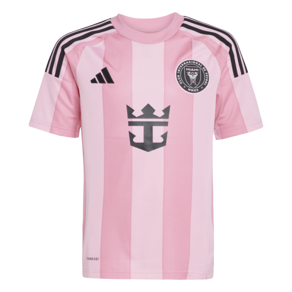 adidas Inter Miami CF Home 25/26 Messi Trikot Kinder - pink/schwarz