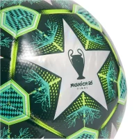 adidas UCL 24/25 Knockout Stages Foil Trainingsball - gr&uuml;n/wei&szlig;/schwarz