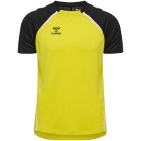 hummel Hmllead 2.0 Trikot S/S Herren - blazing yellow/black