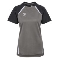 hummel Hmllead 2.0 Trikot S/S Damen - steel gray/asphalt