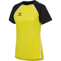 hummel Hmllead 2.0 Trikot S/S Damen - blazing yellow/black