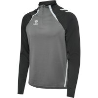 hummel Hmllead 2.0 Half Zip Herren - steel gray/asphalt