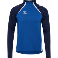 hummel Hmllead 2.0 Half Zip Herren - true blue/marine