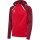 hummel Hmllead 2.0 Zip Hoodie Herren - true red/maroon