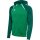 hummel Hmllead 2.0 Zip Hoodie Herren - jelly bean/evergreen