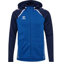 hummel Hmllead 2.0 Zip Hoodie Herren - true blue/marine