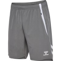 hummel Hmllead 2.0 Woven Shorts Herren - steel gray