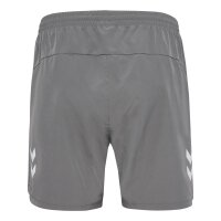 hummel Hmllead 2.0 Woven Shorts Damen - steel gray