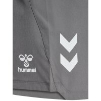 hummel Hmllead 2.0 Woven Shorts Damen - steel gray