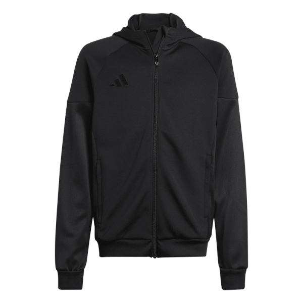 adidas Tiro 25 Kapuzenjacke Kinder - schwarz