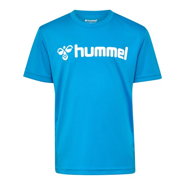 hummel Hmllogo Trikot S/S Kinder - diva blue