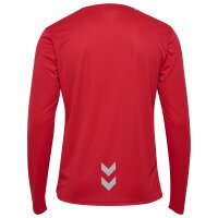 hummel Hmlrun Trikot L/S Herren - tango red